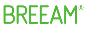 logo BREEAM w kolorze zielonym