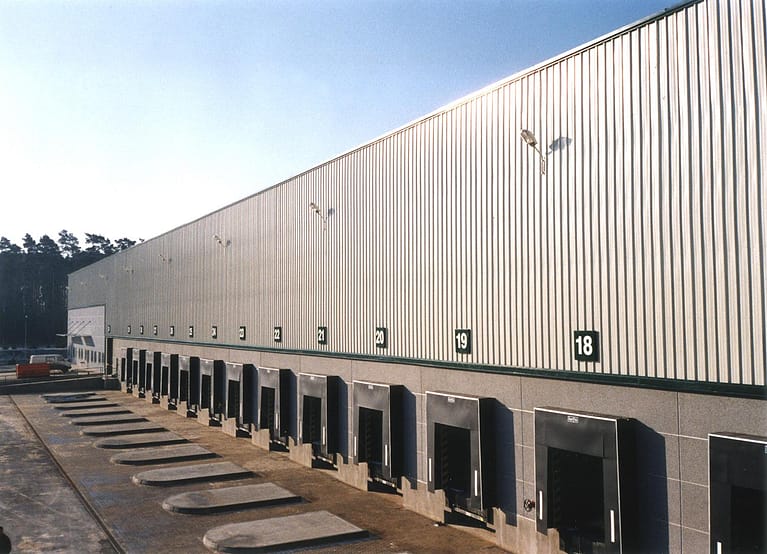 hala przemysłowa, centrum logistyczno-magazynowe prologis park w teresinie - budowany przez generalnego wykonawcę rex-bud